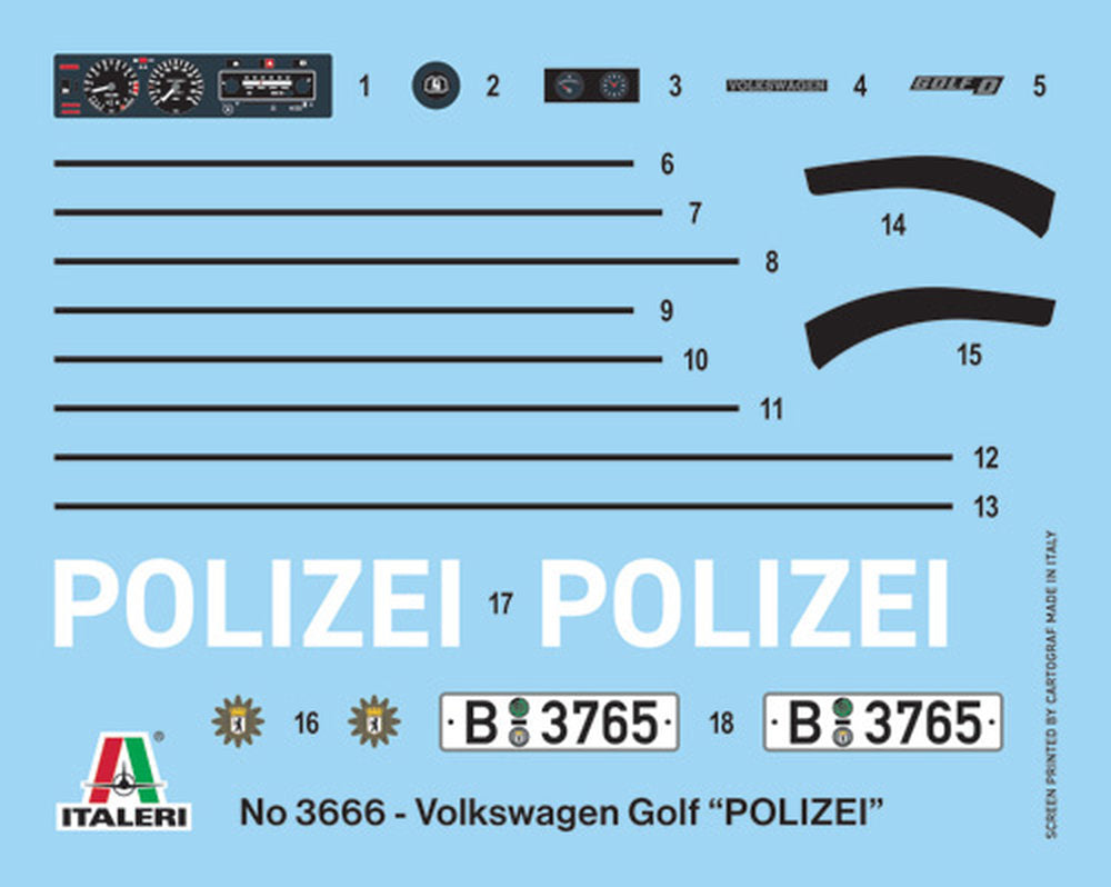 VW Golf POLIZEI