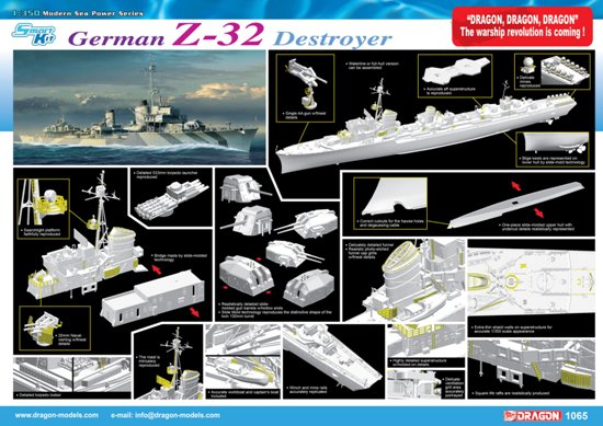WW.II German Z-32 Destroyer