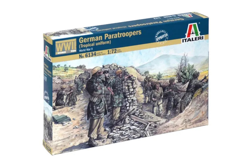 2nd WW German paratroopers