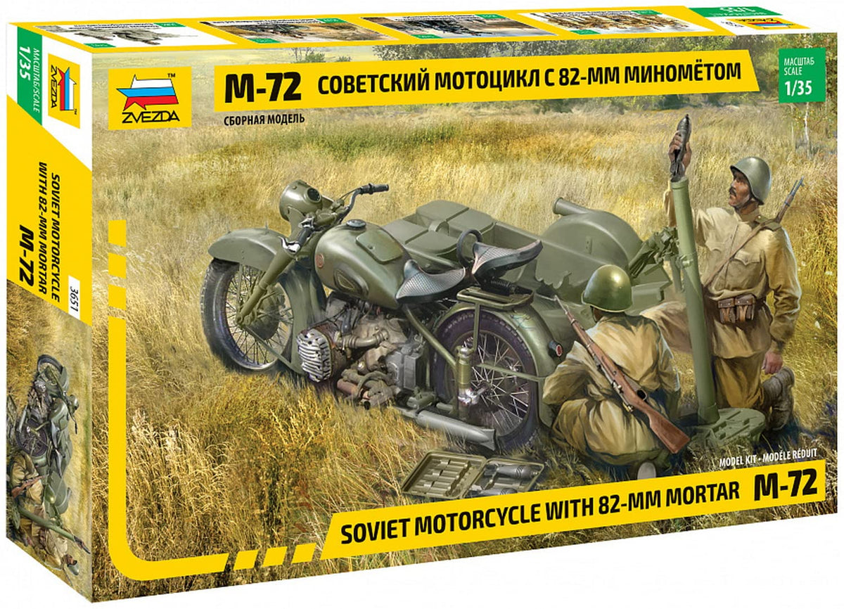 WWII Rus. Motorrad M-72
