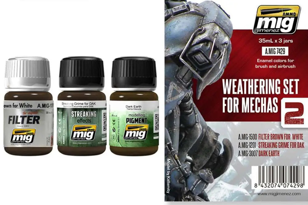 7429 Weathering set for mechas