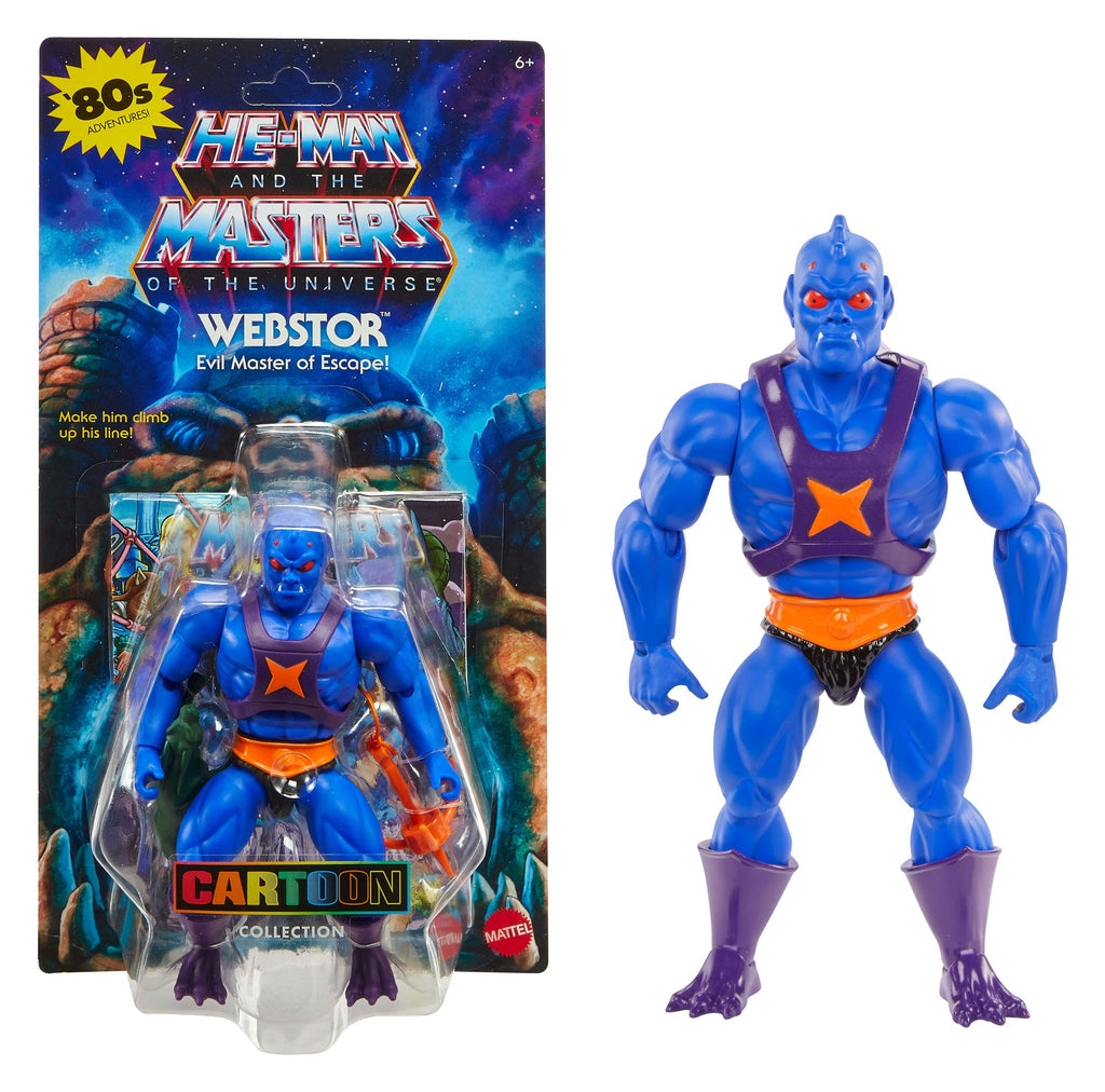 Masters of the Universe Origins Action Figure Cartoon Collection: Webstor