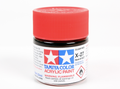 X-27 Clear Red. Tamiya Color Acrylic Paint (Gloss) – Colori lucidi