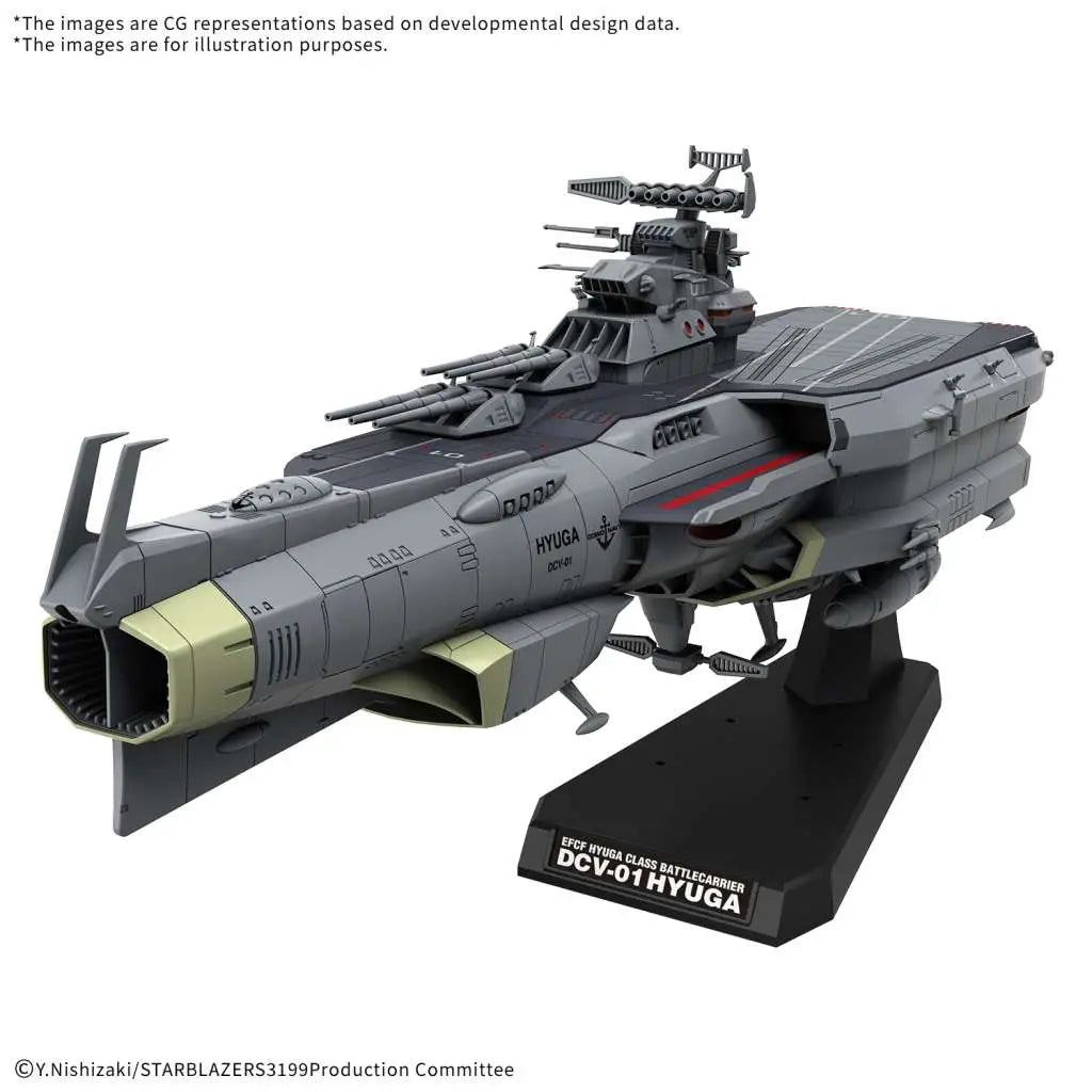 Yamato 3199 Efcf Hyuga Class Battlecarrier Dcv-01 Hyuga