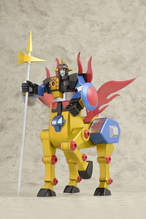 Yattodetaman PVC / Diecast Action Figure Riobot Daikyojin & Daitenba