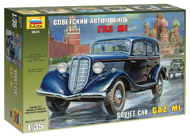 Gaz M1 Soviet Staff Car
