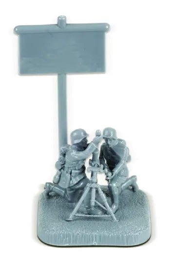German 81 mm Mortar with Crew