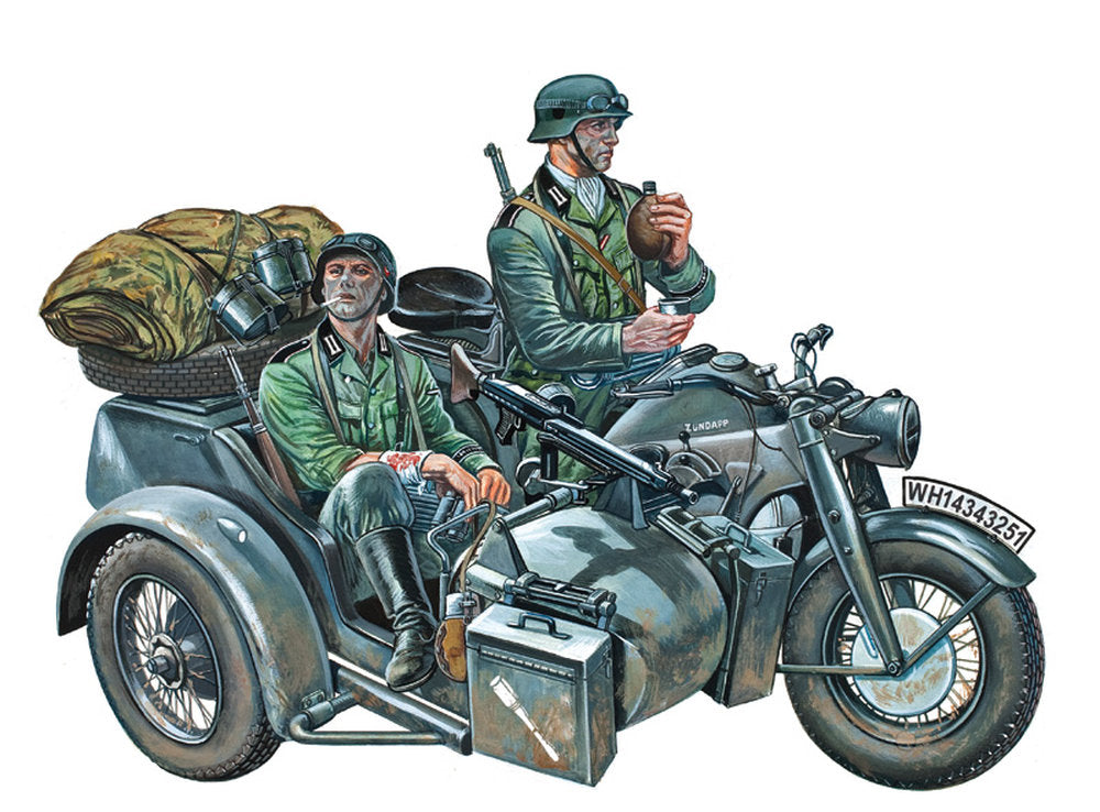 Zundapp KS750 with sidecar