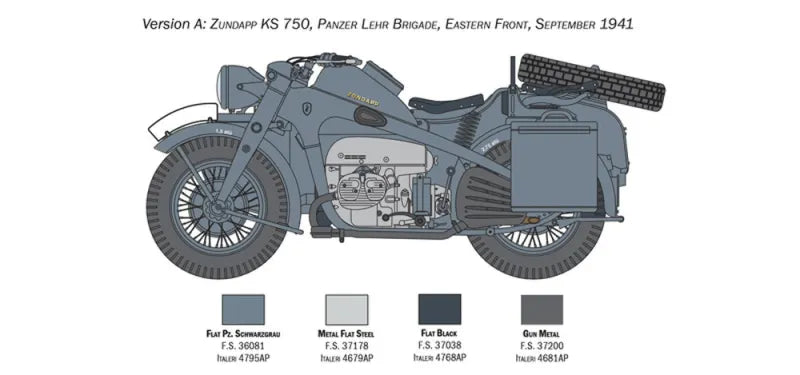 Zundapp KS 750with sidecar