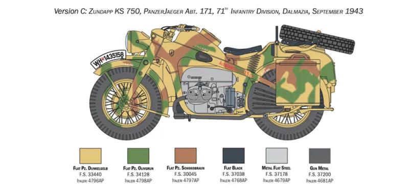 Zundapp KS 750with sidecar