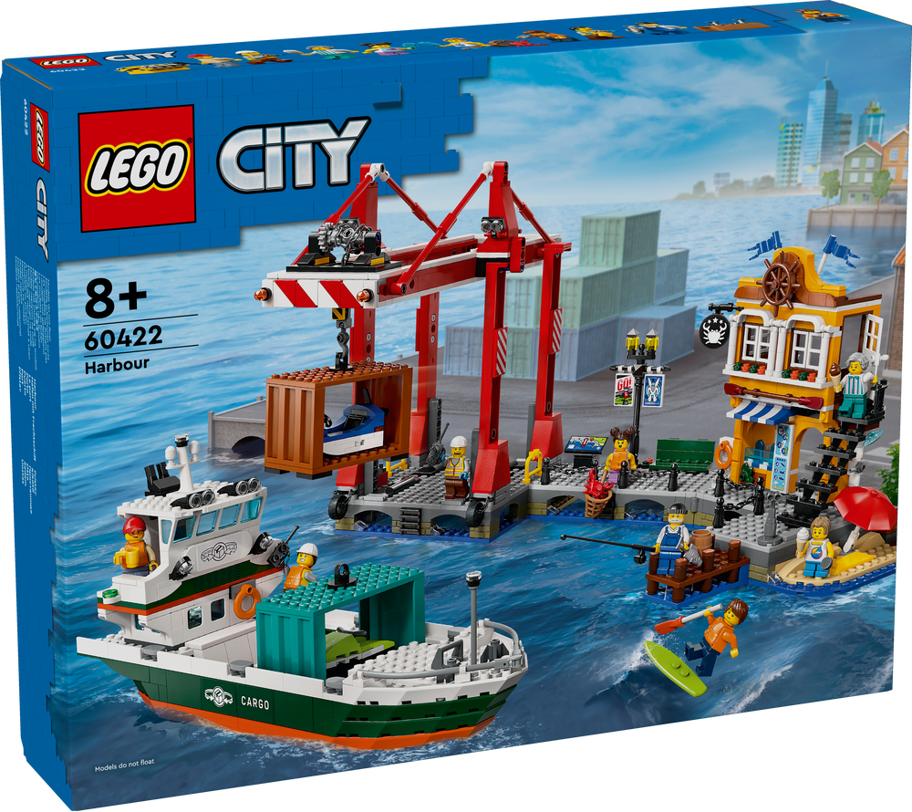 LEGO City 60422 Porto e Nave Merci