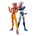 Mazinger Z Soul of Chogokin Diecast Action Figures GX-08R Aphrodai A vs GX-09R Minerva X