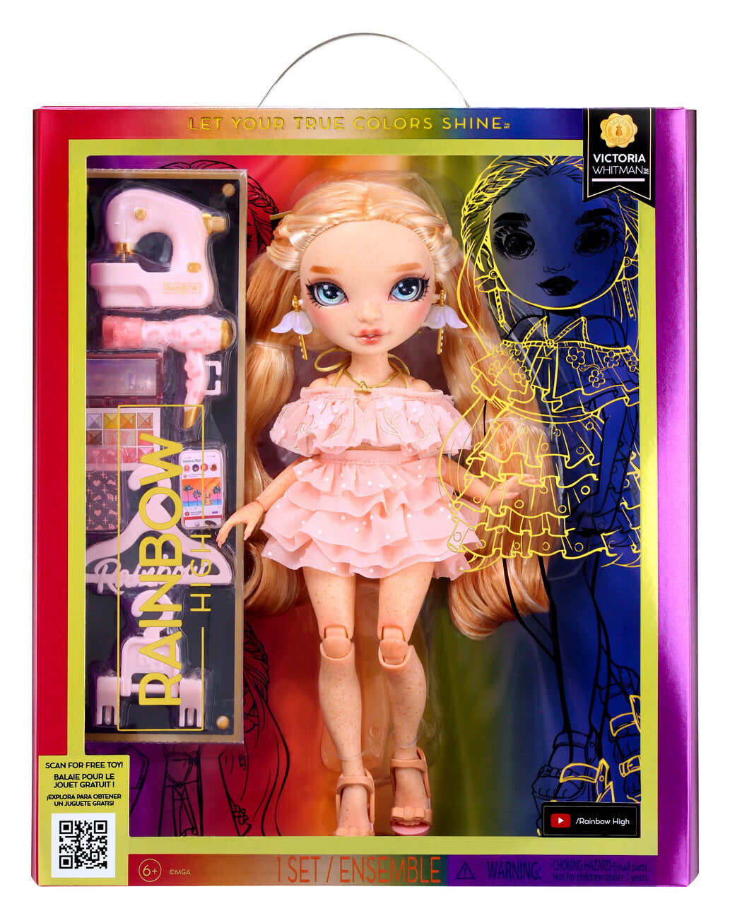 RAINBOW HIGH Fashion Doll Victoria Whitman