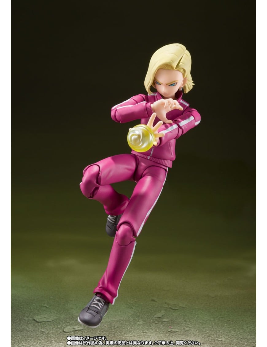 Dragon Ball Super S.H. Figuarts Action Figure Android 18 (Universe Survival Saga)