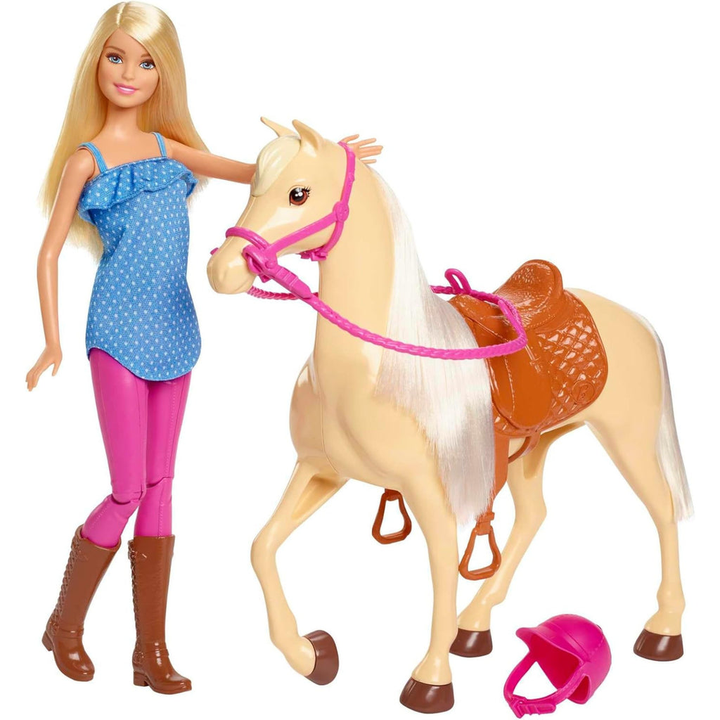 BARBIE Bambola con Cavallo FXH13