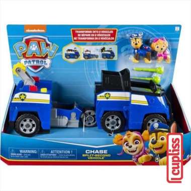 PAW Patrol Veicolo Split-Second Auto della Polizia di Chase