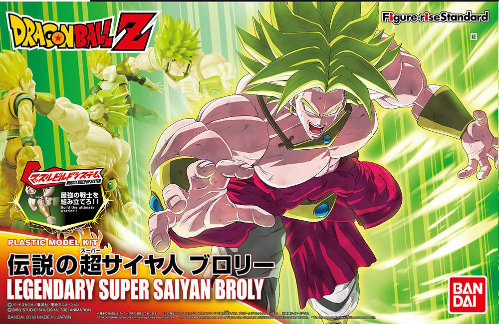 Figure Rise Leg Super Saiyan Broly Bandai