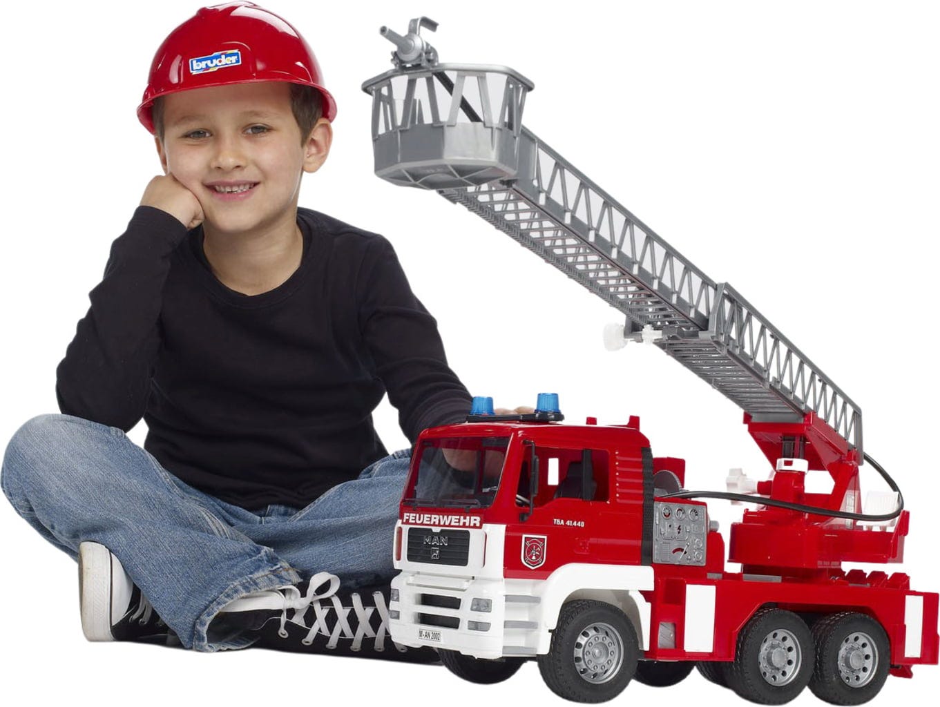 Bruder Camion Pompieri Man