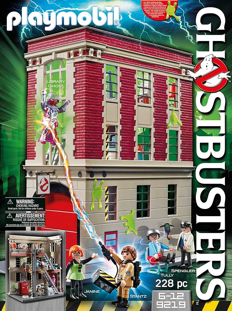 Caserma dei Ghostbuster Playmobil