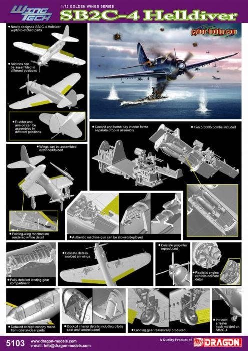 WW.II USN SB2C-4 Helldiver