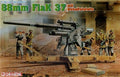 88mm FlaK 37 mit Behelfslafette