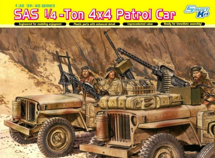SAS 1/4-Ton 4x4 Patrol Car with Crew