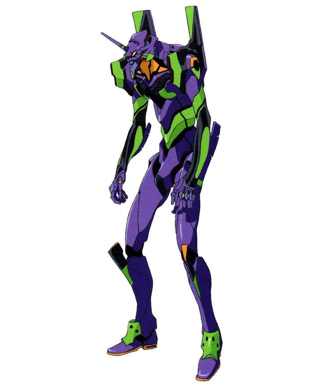 Evangelion: 3.0 Plastic Model Kit 1/400 Evangelion Test Type 01 Night Combat Ver.