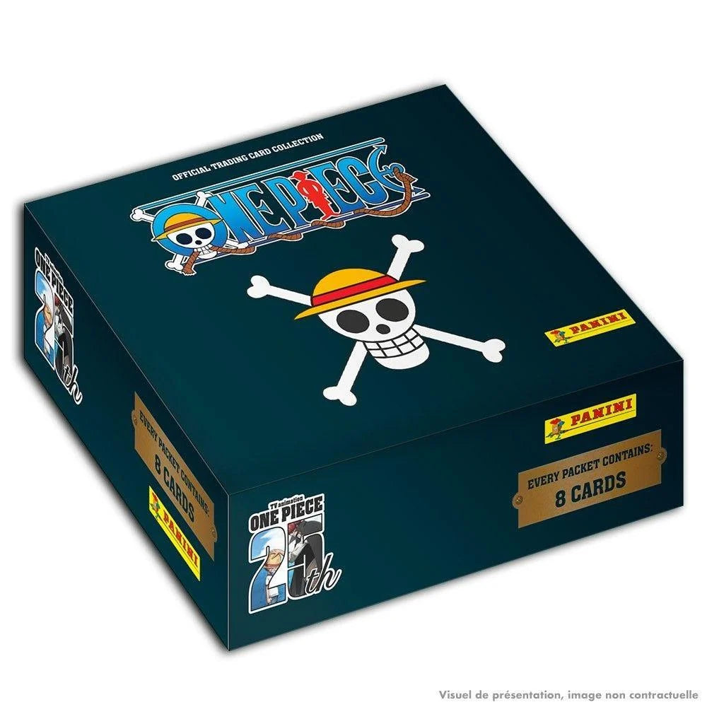 One Piece Trading Cards 25th Anniversary Flow Packs Display (18)