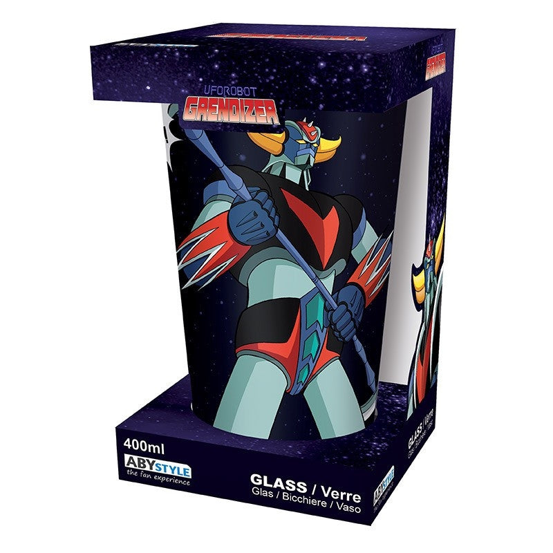 GRENDIZER - Large Glass - 400ml - Grendizer & Duke Fleed