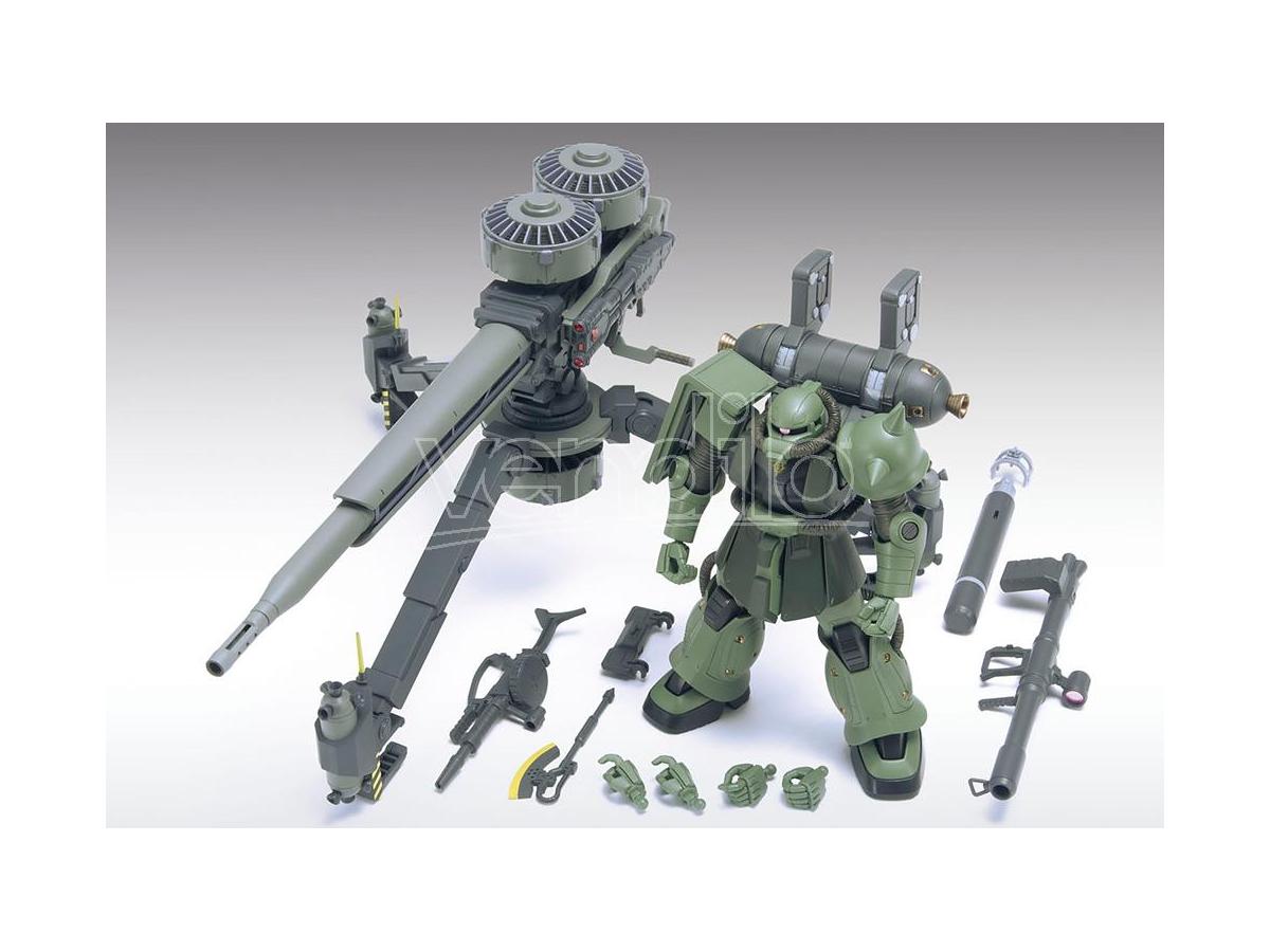 Zaku II + Big Gun (Gundam Thunderbolt Ver.) HG Bandai