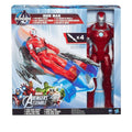 Hasbro - Avengers Iron Man 30 cm più veicolo