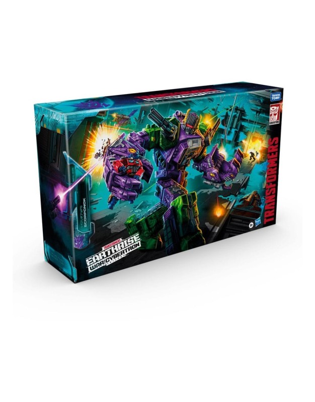 Transformers Generations War for Cybertron: Earthrise Titan Class Action Figure Scorponok