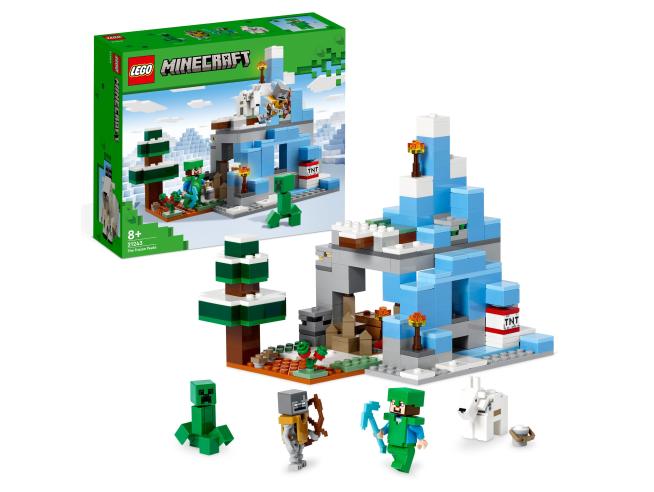 LEGO Minecraft 21243 – I Picchi Ghiacciati