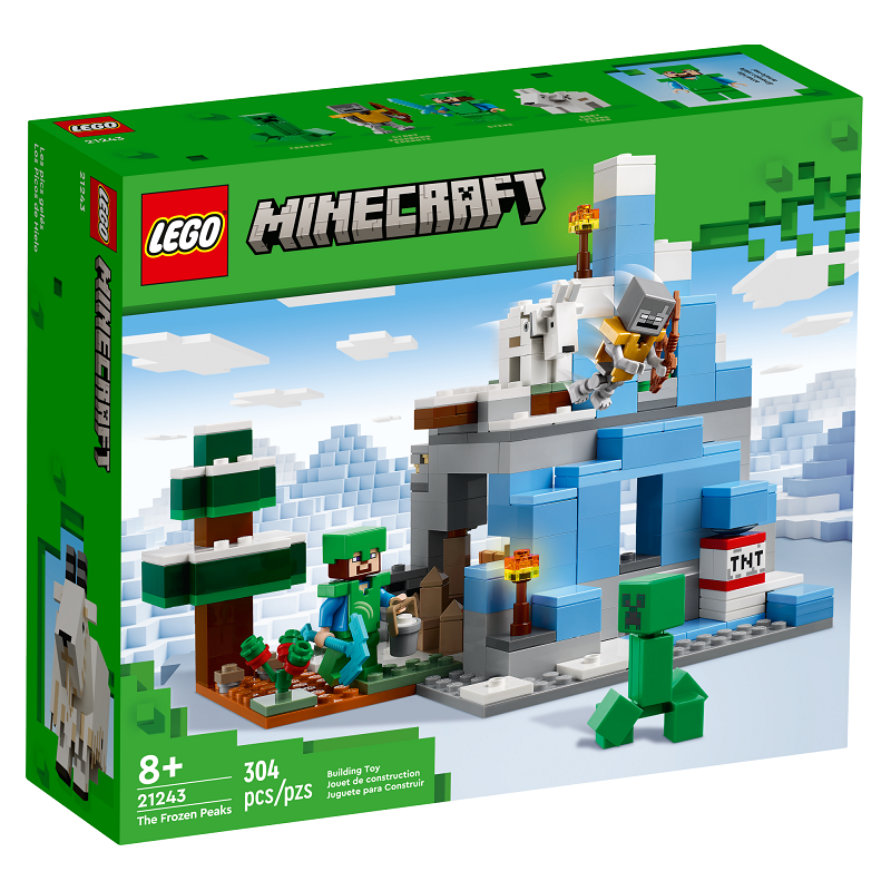 LEGO Minecraft 21243 – I Picchi Ghiacciati
