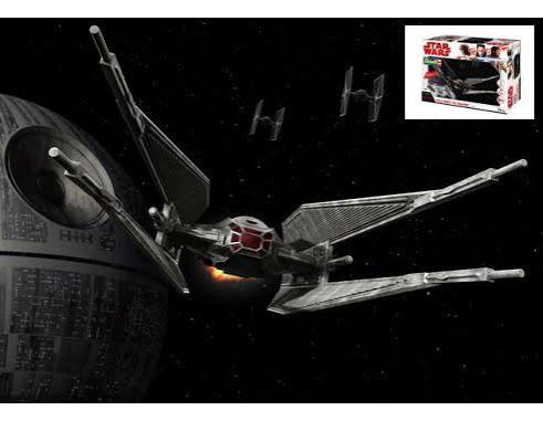 Kylo Ren's Tie Fighter Star Wars the last Jedi Revell