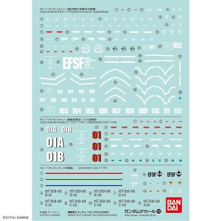 Gundam Decal 113 Gundam Origin Multi 2