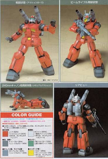 RX-77-2 GunCannon HG Bandai