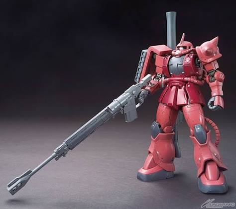 Char Aznable`s Use Zaku II (HG) by Bandai