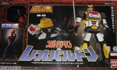 Spider-Man & Leopardon Soul of chogokin GX-33