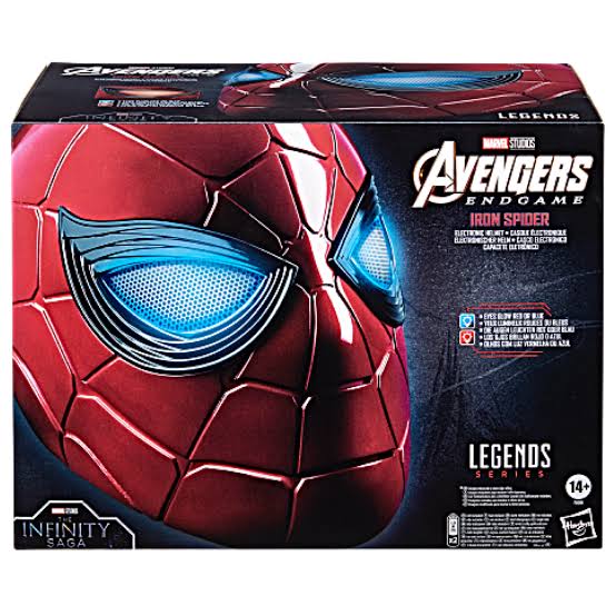 ML Electronic Helmet Spider Man