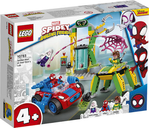 Lego Spiderman Spider-Man at Doc Ock S Lab