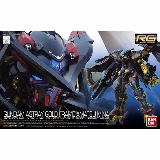 RG Gundam Astray gold frame amatsu Bandai