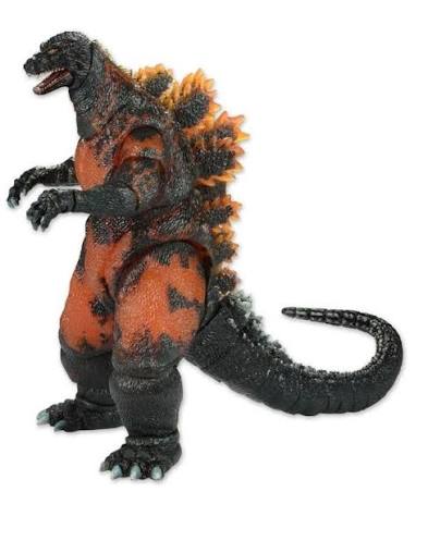 Godzilla Head to Tail Action Figure Classic 1995 Burning Godzilla