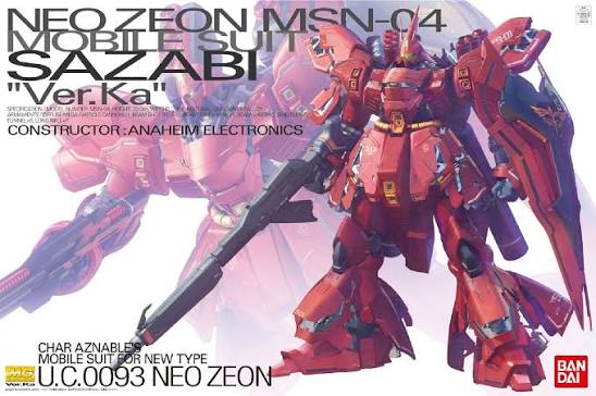 MSN-04 Sazabi Ver.Ka Bandai