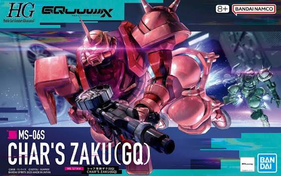 Hg Zaku Char Gq