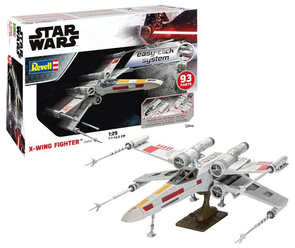 Star Wars Easy-Click Model Kit 1/29 X-Wing Fighter