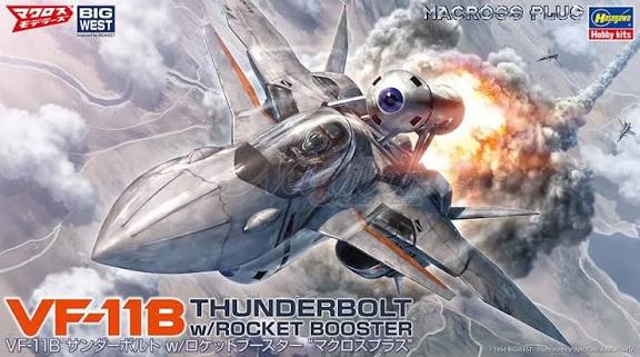 Vf-11B Thunderbolt W/Rocket Booster Macross Plus
