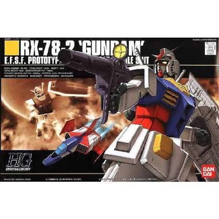 Universal Century Serie RX-78-2 Gundam HG
