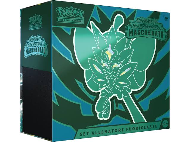 Pokemon Set allenatore fuoriclasse Scarlatto e Violetto Crepuscolo Mascherato