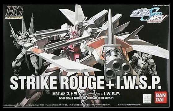 HG Strike  Rouge + Iwsp 1/144